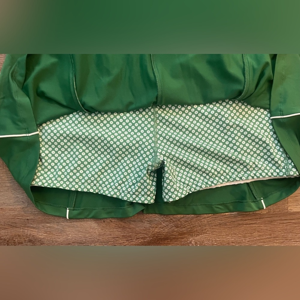 Tuckernuck Golf Skirt Skort Women's XXL 2XL Green Piped Renee Preppy TNuck Sport - Picture 7 of 9